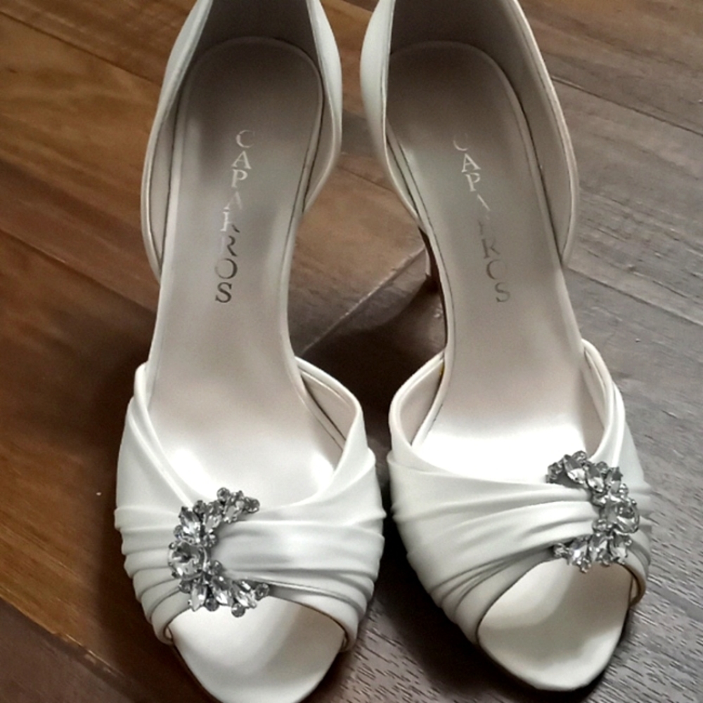 Caparros Ivory Wedding/bridal shoes